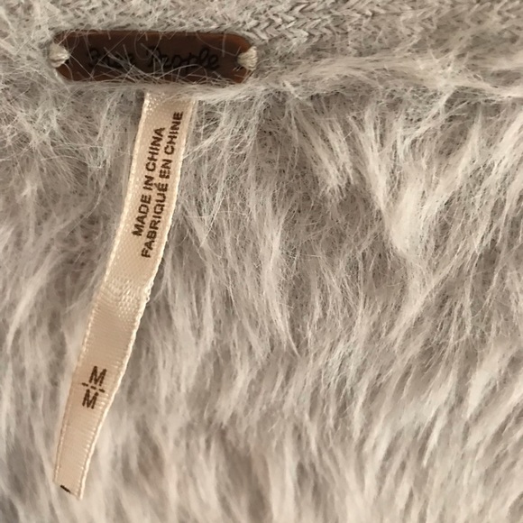 🔮Fuzzy cardigan, Free People - Picture 2 of 3